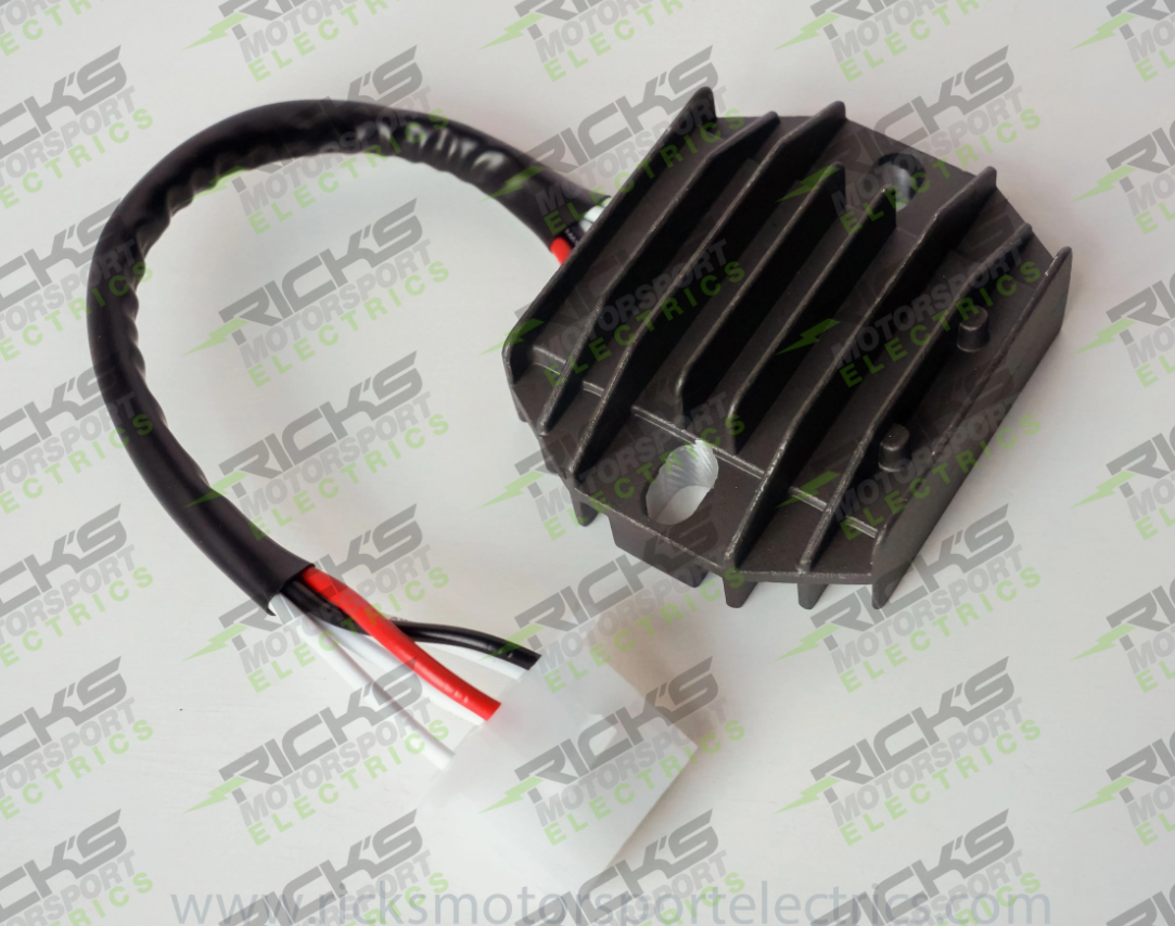 Rick's Motorsports Electrics Universal Lithium Ion Battery Compatible Rectifier-Regulator for Kawasaki Vulcan '87-20, Ninja 250R '08-20, EX 500 '94-10, GPZ550 '80-86 Rick's Motorsports Electrics Universal Lithium Ion Battery Compatible Rectifier-Regulator for Kawasaki Vulcan '87-20, Ninja 250R '08-20, EX 500 '94-10, GPZ550 '80-86